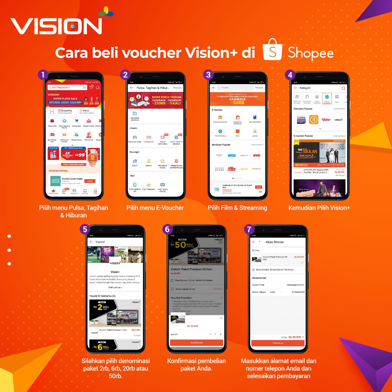 Makin Gampang, Langganan Vision+ Premium Kini Bisa Pakai Voucher di ...