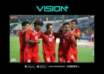match indonesia di piala asia u-23 2024 tonton di vision+