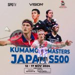 BWF Kumamoto Masters 2024 di Vision+