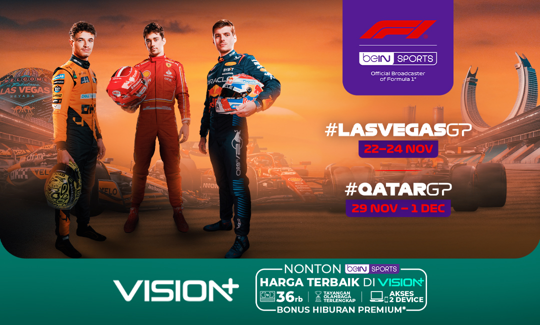 Jadwal Balap Formula 1 GP Qatar, Nonton Dimana? Blog Visionplus