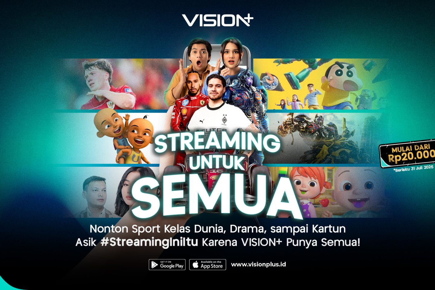 VISION+ Hadirkan Paket Premium VISION+ Mulai dari Rp20.000: Streaming ...