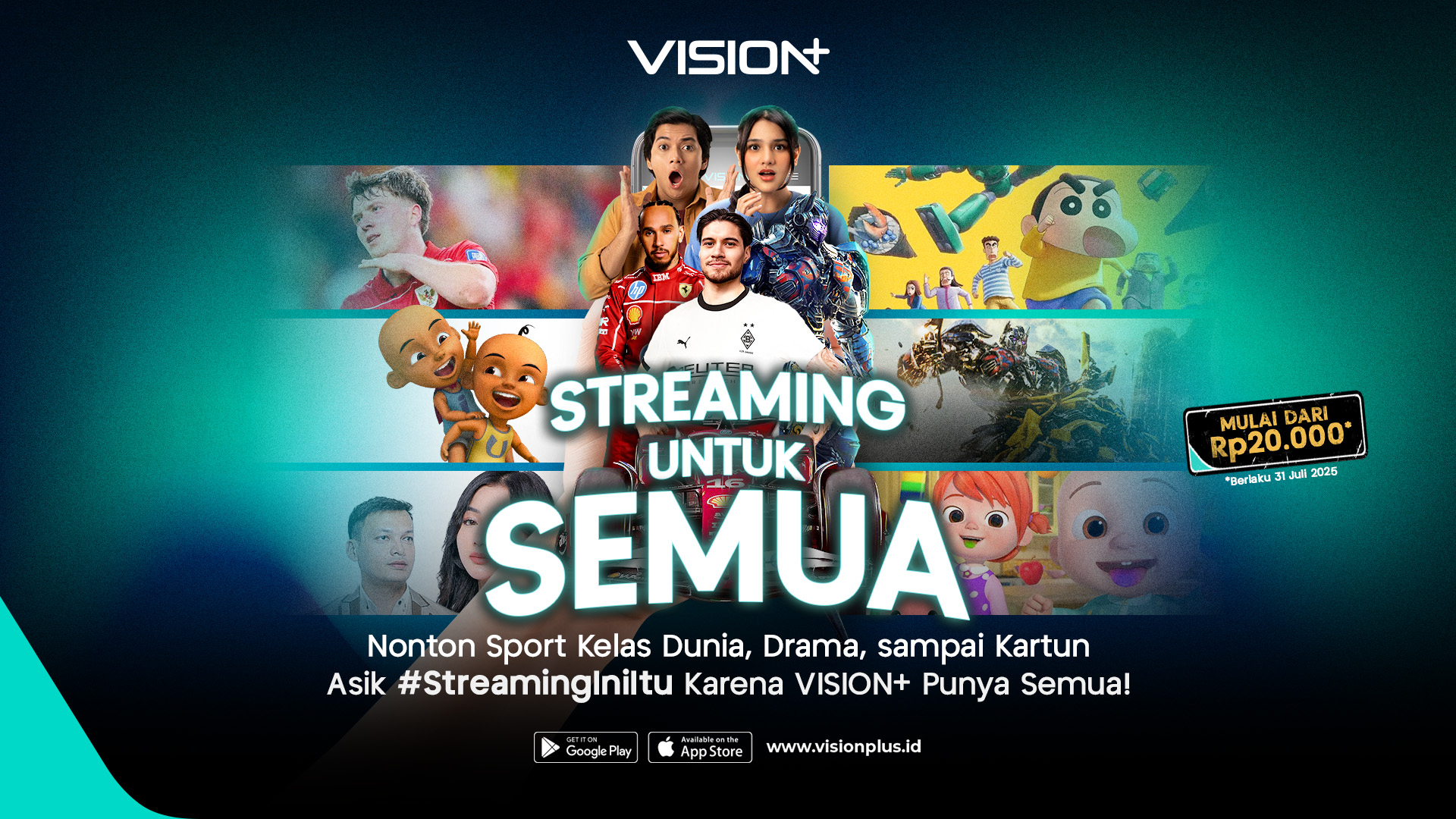 VISION+ Hadirkan Paket Premium VISION+ Mulai dari Rp20.000: Streaming ...