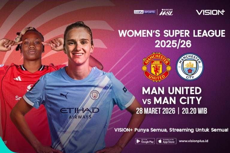 Jadwal Man United vs Man City LIVE di VISION+